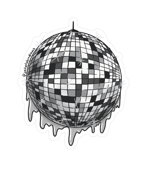 Disco Drip Sticker