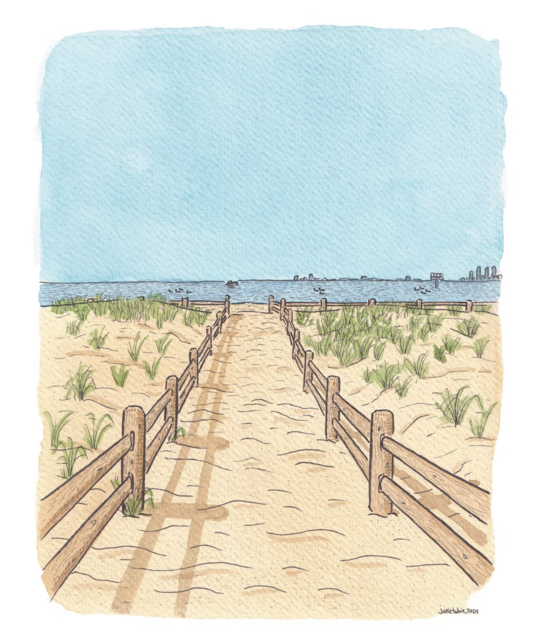 Hanlan’s Beach Coming 2024 (Original + Limited Prints)