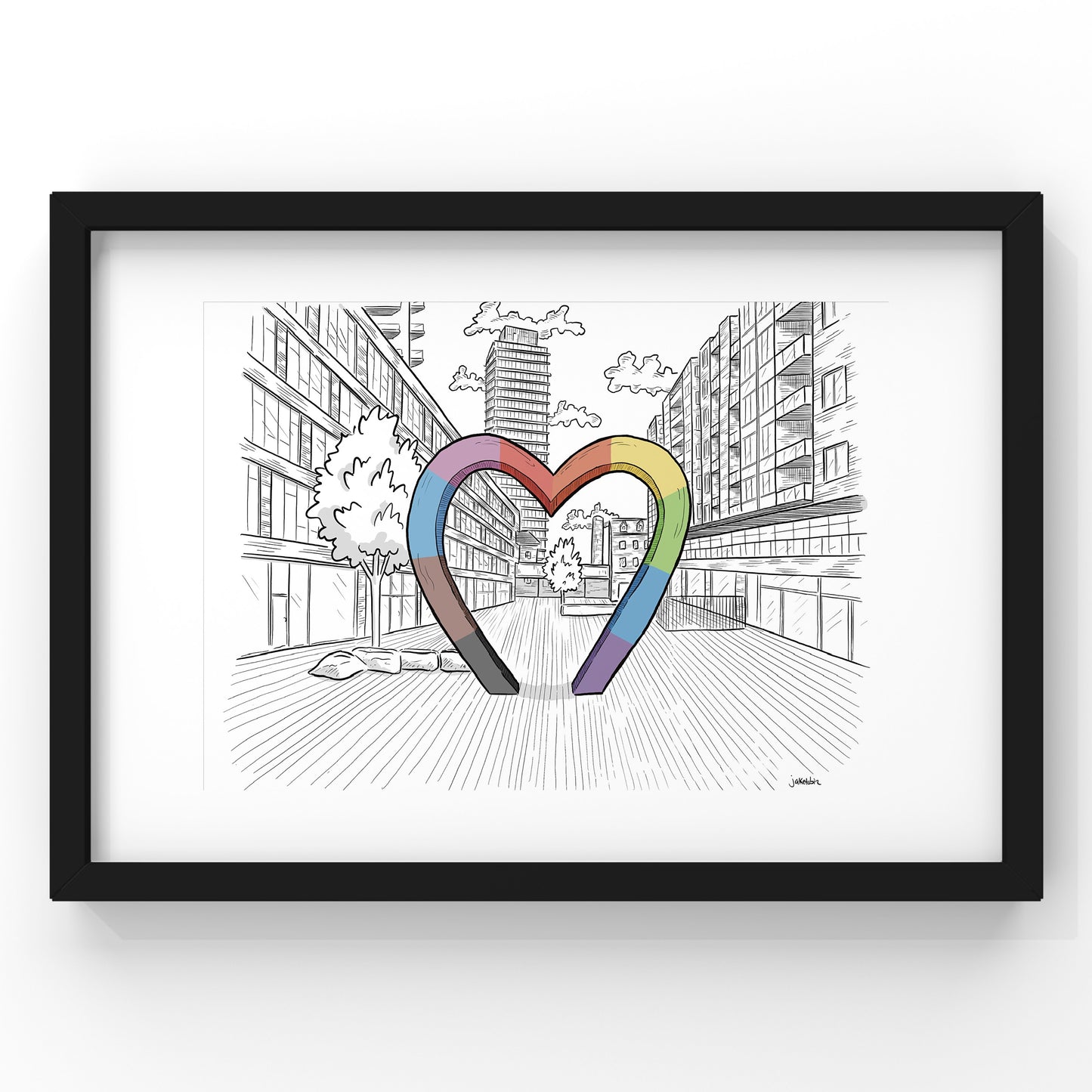 Distillery District Heart, Pride Edition