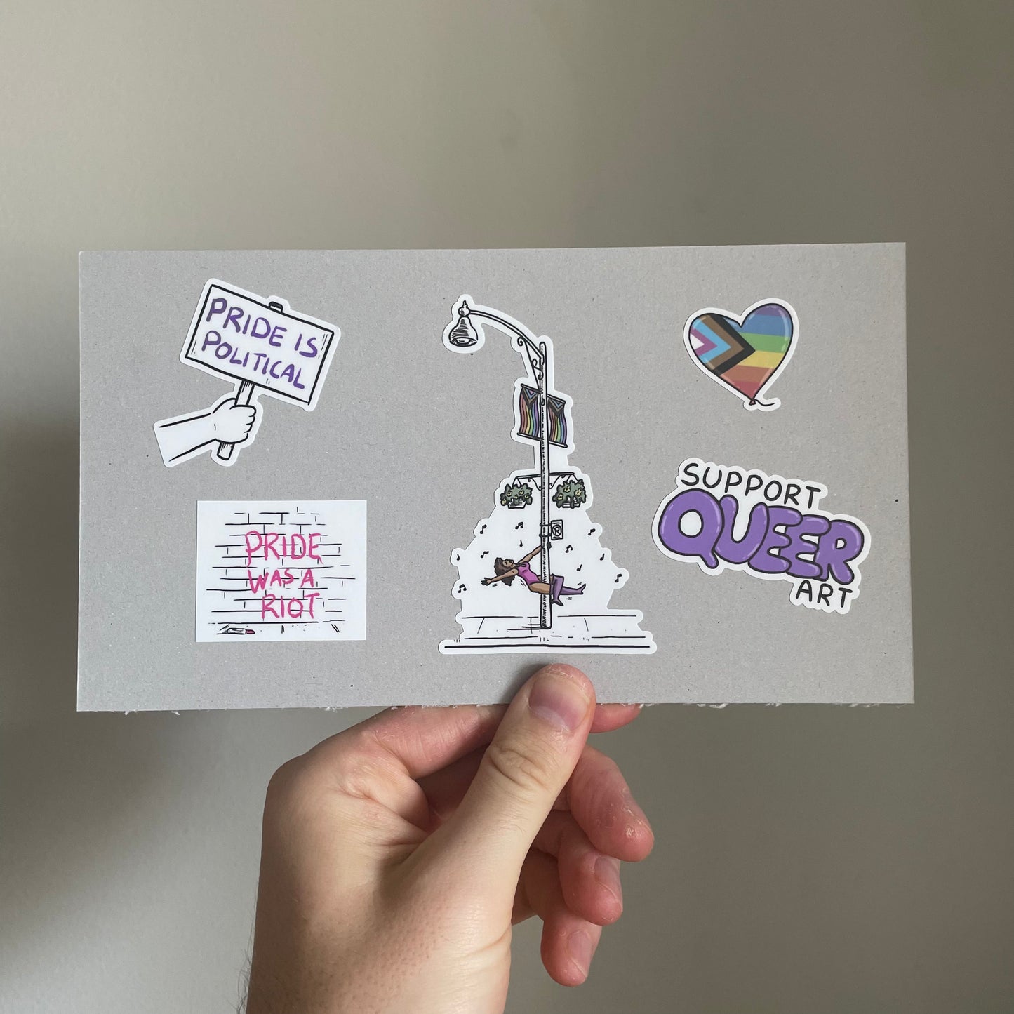 Queer 5-Sticker Sheet