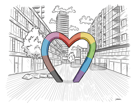 Distillery District Heart, Pride Edition